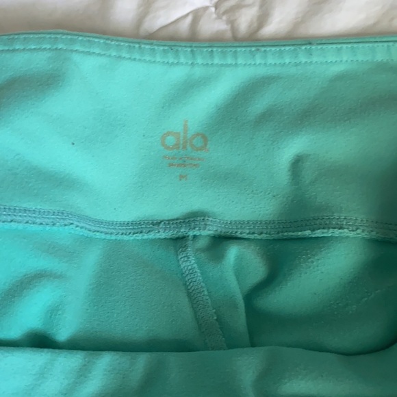 Mint Alo Yoga leggings M - Picture 3 of 3
